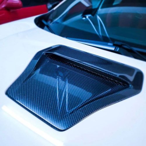 OEM Hood scoop (Carbon Fiber)