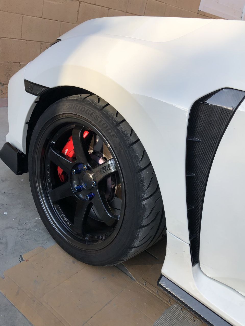 OEM Vent fender duct (Carbon Fiber) (5)